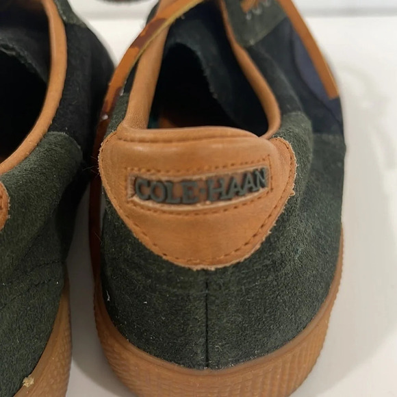 Vintage Cole Haan Sporting Woman's Suede Laceup Sneakers size 6.5 - Picture 11 of 16